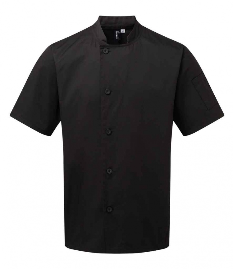 Premier PR900 Essential Short Sleeve Chef's Jacket